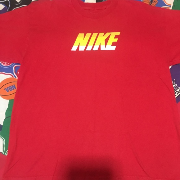 Nike Other - Vintage Nike spell it out shirt sunrise colorway